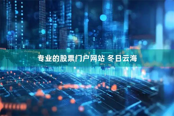 专业的股票门户网站 冬日云海